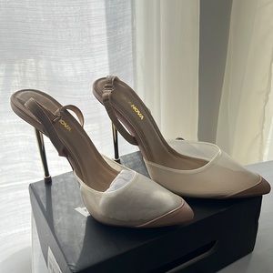 Clear as can be Fashion Nova Pumps